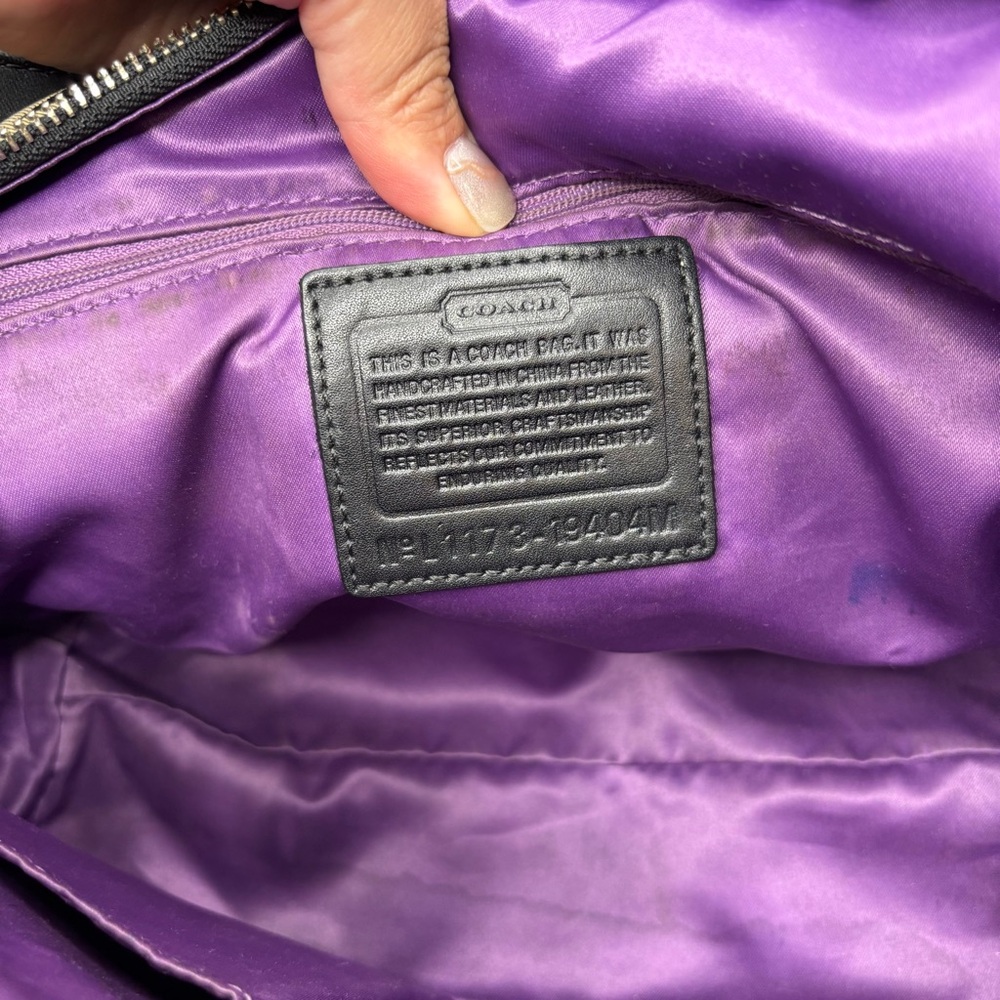 Coach Signature Tote Bag - Picture 10 of 13